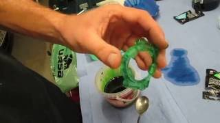 Part 2 How to dye a FROGMAN Band and Bezel set by TheDoktor210884 [upl. by Etnohc]