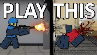 CRIMINALLY UNDERRATED ROBLOX SHOOTERS [upl. by Fredette]