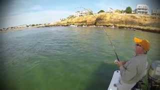 Stripers out of Sunny Wells Maine [upl. by Namyh]