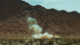 Incredible Video of Launch M58 Mine Clearing Line Charge MICLIC for Demining [upl. by Pachton]