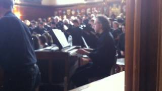 Jeff vidov on organMozart Regina Coeli Hart House choir orchestra U of t [upl. by Reld]