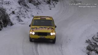 Sigdalsrally 14012017 Cam1 SS 1 og 7 [upl. by Racso]