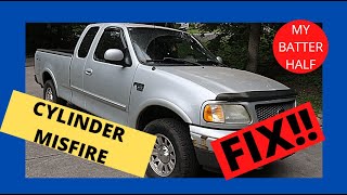 How to fix a cylinder misfire on a Ford F150 [upl. by Ainadi]