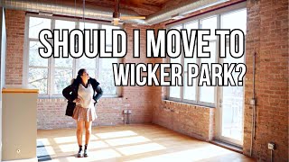 This Loft really makes me want to move to Wicker Park  CHICAGO CONDO HUNTING VLOG [upl. by Durham]