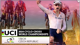 CHAMPIONNAT DU MONDE  WORLD CHAMPIONSHIP CYCLOCROSS 2024 TABOR [upl. by Nnayllas]