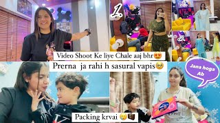 PRERNA AB JARAHI H SASURAL VAPIS ITNE MAHINE BAAD🥹😢’Itni Beautiful Outfit😍’FRIENDS KAMAL H MERI🫶 [upl. by Perkin]