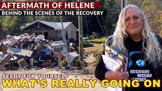 WHATS REALLY GOING ON with Helene Recovery Efforts in NC  Well take you behind the curtain [upl. by Orran765]