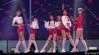 180528 AOA 에이오에이Bingle Bangle쇼케이스Showcase 16  Bingle Bangle빙글뱅글 kpop직캠fancamBeat Song E [upl. by Atnamas]