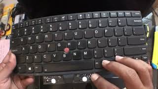 How To Keyboard Replacement Thinkpad L380 E480 E490s L380 L390 L480 T480s T490s [upl. by Keeryt]