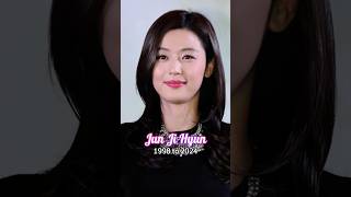 Jun Ji Hyun evolution from 1998 to 2024 [upl. by Odnarb567]