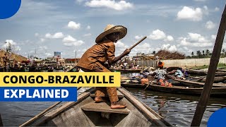 CongoBrazaville History  Geography  People  Facts  Economy [upl. by Aihsyla]