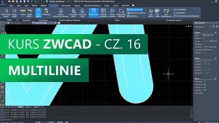Multilinie Kurs ZWCAD Część 16 [upl. by Chalmers]