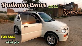 Daihatsu Cuore 2011 Review  Daihatsu Cuore Cx ECO Automatic Detail Review  Curoe For Sale [upl. by Ekrub]