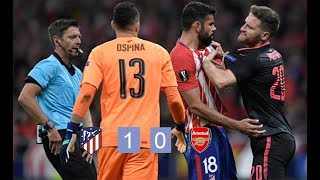 Atletico Madrid vs Arsenal 10  Goals amp highlights  4 May 2018 HD [upl. by Ennaoj89]