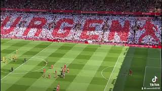 YNWA at Klopps final game at Anfield [upl. by Beauvais]