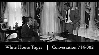 quotSmoking Gunquot Richard Nixon and Bob Haldeman discuss the Watergate breakin June 23 1972 [upl. by Legge]