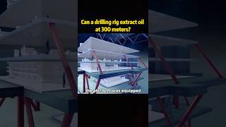 Can a drilling rig extract oil at 300 metersoil extraction rigs construction youtube foryou [upl. by Columbine]