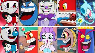 Cuphead  All Bosses 2Player [upl. by Wauters]