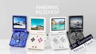 The New Anbernic RG35XXSP Supporting PSP N64 NDS DOS DC amp PS1  Gaming News Flash [upl. by Nehgam]