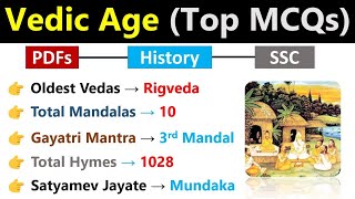 The Vedic Age  Top MCQs  Ancient History Gk  Vedic Period  Important Topic For SSC CHSL [upl. by Assenej]