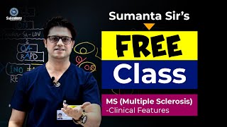 MRCP Part1 amp 2  MS  Multiple Sclerosis  Clinical Features  Sample Lecture [upl. by Edee]