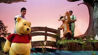 Watch Winnie the Pooh Searches for a Smackerel of Honey in OffBroadways Hundred Acre Wood [upl. by Wise528]