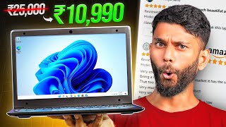 We Bought The Cheapest Windows 11 Laptop From Amazon [upl. by Dove]