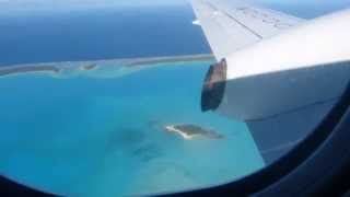 Air Rarotonga Saab 340 Scenic Departure  AIT Aitutaki Airport [upl. by Coben540]