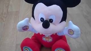 Mickey Mouse Clubhouse Baby Mickey Mouse Talking Plush [upl. by Ahsilad]