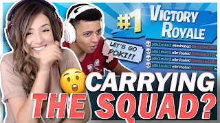 FAZE POKI  I CARRIED THE SQUAD Ft TSM Myth Cizzorz amp CouRageJD [upl. by Anitnuahs]