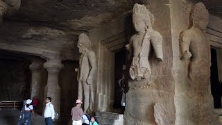 Mumbai Elephanta Caves Victoria Station VLog  246 [upl. by Nitsa179]