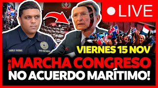 🔴 EN VIVO DESDE EL SENADO MARCHA CONTRA EL ACUERDO MARÍTIMO CON PAÍSES BAJOS ANTIGUA ORDEN DOM 🇩🇴 [upl. by Lipp]