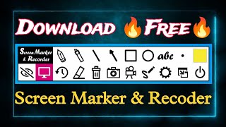 💻📹 Free Screen Marker amp Recorder Tool 🖊️  For Computer and Laptop 🎥✨ [upl. by Constancia]