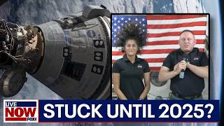 NASA says Boeing Starliner astronauts may be stranded until 2025  LiveNOW from FOX [upl. by Idelson]