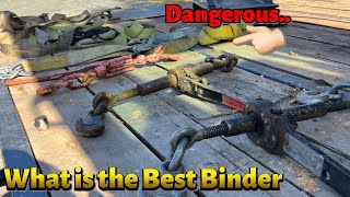 The Biggest Fail when chaining down Best and worst BINDERS [upl. by Ellenohs]