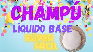 Cómo hacer un CHAMPÚ Base NATURAL líquido BIEN explicado Y DESPACITO Cosmética natural [upl. by Serolod]