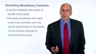 ThirdParty Beneficiary Contracts Module 34 [upl. by So456]