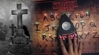 Finding A Stranger Things OUIJA Board In Haunted Cemetery  OmarGoshTV [upl. by Assiled]