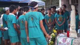 Antorchistas agradeciendo a la Virgen de Guadalupe [upl. by Ahsyat]