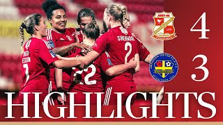 Extended Highlights Swindon Town Women vs Abingdon United Women [upl. by Noirred]