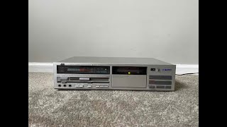 JVC DD66 Single Vintage Stereo Cassette Deck Tape Player [upl. by Oruntha]