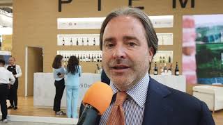 Vitaliano Maccario presidente Consorzio Barbera dAsti  56 ° Vinitaly Verona 15 aprile 2024 [upl. by Ahsineb]