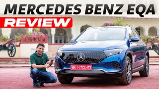 Mercedes Benz EQA  Entry level electric SUV Range 560 KM Automobile Industry Times Drive English [upl. by Brey]