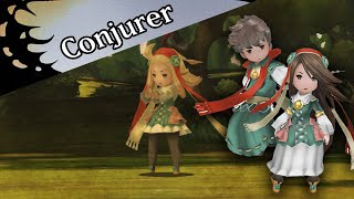 Bravely Default  Conjurer Job Overview [upl. by Lyn]