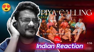 Indian Reaction  Piya Piya Calling  Coke Studio Pakistan Season 15 [upl. by Anica]