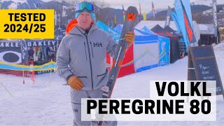 VOLKL PEREGRINE 80  202425 Ski Test Review [upl. by Kirenoj]