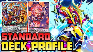 Standard Dragonic Kaiser Vermillion Deck Profile 2024  Cardfight Vanguard [upl. by Grannie]