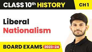 Liberal Nationalism  The Rise of Nationalism in Europe  History  Class 10 Chapter 1  202324 [upl. by Ita]