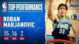 Boban Marjanovic Drops SeasonHigh 15 PTS With 16 REB [upl. by Adiell]