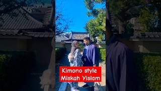 Miskah dan yislam pakai baju kimono [upl. by Jarv351]